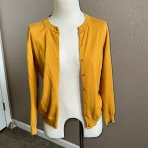 Mustard Yellow Cardigan